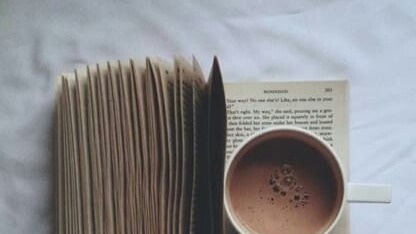 Image result for books and hot chocolate tumblr