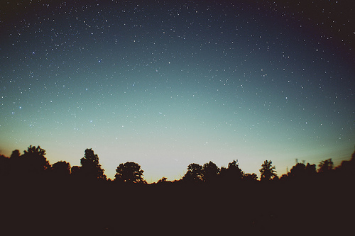 Night Sky Moon Tumblr